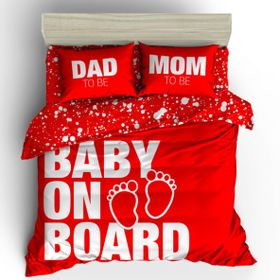 Helen George Baby On Board Çift Kişilik Nevresim Takımı