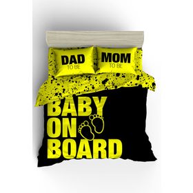 Helen George Baby On Board Çift Kişilik Nevresim Takımı