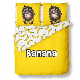 Helen George Banana Çift Kişilik Nevresim Takımı
