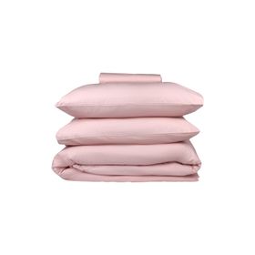 Helen George Basic Pembe Tek Kişilik Nevresim Takımı