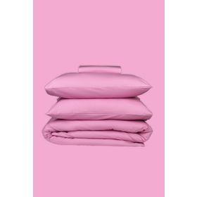 Helen George Basic Pembe Tek Kişilik Nevresim Takımı