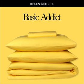 Helen George Basic Sarı Çift Kişilik Nevresim Takımı
