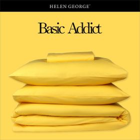 Helen George Basic Sarı Çift Kişilik Nevresim Takımı