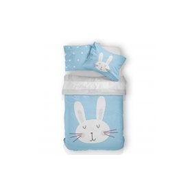 Helen George Bunny Pembe Tek Kişilik Nevresim Takımı