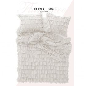 Helen George Flamenco Ekru Çift Kişilik Nevresim Takımı