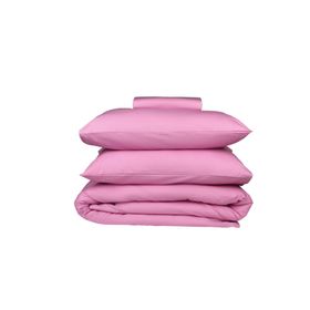 Helen George HBSC05 Basic Pembe Çift Kişilik Nevresim Takımı