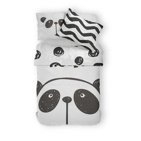 Helen George HGTK0045 Panda Genç Çift Kişilik Nevresim Takımı