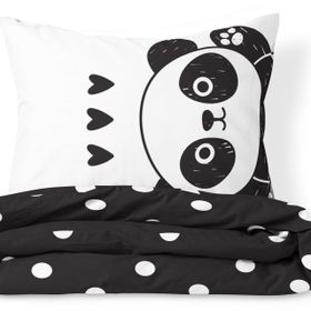 Helen George HGTK0045 Panda Genç Çift Kişilik Nevresim Takımı