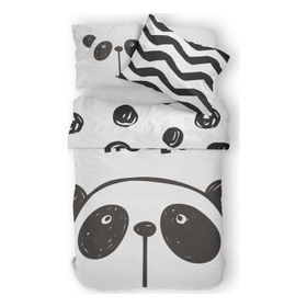 Helen George HGTK0045 Panda Genç Çift Kişilik Nevresim Takımı