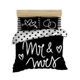 Helen George Mr&Mrs Çift Kişilik Nevresim Takımı