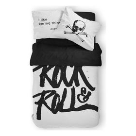 Helen George Rock N Roll Tek Kişilik Nevresim Takımı