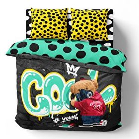 Helen George Teddy Cool Çift Kişilik Nevresim Takımı