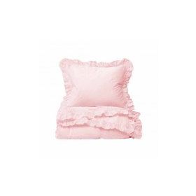 Helen George Vintage Pembe Çift Kişilik Nevresim Takımı