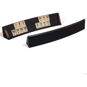 Helena 2639 BLK Wood Art Elliptic Siyah Oval El Yapımı Masif Ahşap Okey Takımı