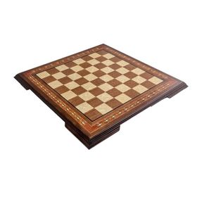 Helena Wood Art El Yapımı Ahşap Satranç Tablası