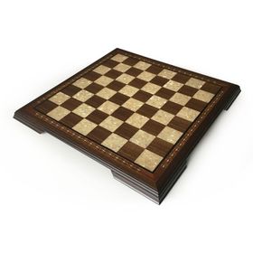 Helena Wood Art El Yapımı Ahşap Satranç Tablası