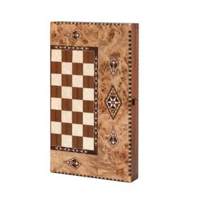 Helena Wood Art Geniş Mazel King Tavla