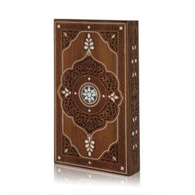 Helena Wood Art Topkapı Sedef Kakma Oymalı Nakışlı Ahşap Tavla Seti