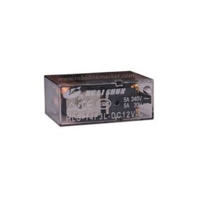 Helı Shun HLS-14F3L-DC12V-C 12 V 5 A Çift Kontak Röle