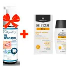 Heliocare 360 Water Gel Spf 50 50 ml Güneş Kremi+E2'quality Diş Beyazlatıcı Köpük