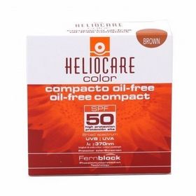 Heliocare Compact Oil Free Yağsız Esmer Ten Brown SPF 50 10 gr Güneş Kremi