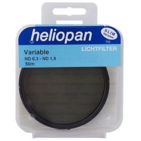Heliopan 82 mm 1-6F Stop Slim ND 0.3 - ND 1.8 Değişebilir Filtre