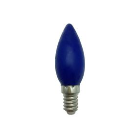Helios 1W 20LM E14 Duylu LED Buji Mavi Ampul