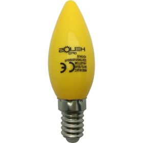 Helios 1W 20LM E14 Duylu LED Buji Sarı Ampul