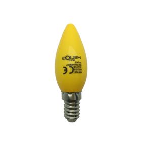 Helios 1W 20LM E14 Duylu LED Buji Sarı Ampul