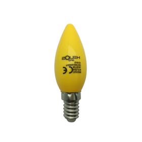 Helios 1W 20LM E14 Duylu LED Buji Sarı Ampul