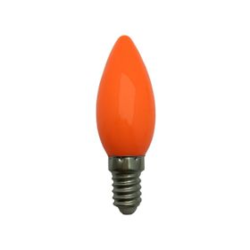 Helios 1W 20LM E14 Duylu LED Buji Turuncu Ampul