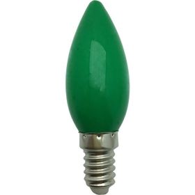 Helios 1W 20LM E14 Duylu LED Buji Yeşil Renk Ampul