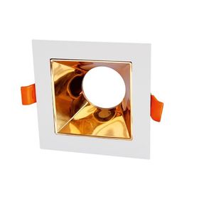 Helios Kare IP20 G10 Dekoratif Alüminyum Beyaz Kasa