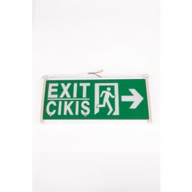 Helios Opto 3W Çıkış-Exit Led Armatür