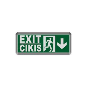 Helios Opto 3W Çıkış-Exit Led Armatür