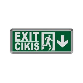 Helios Opto 3W Çıkış-Exit Led Armatür