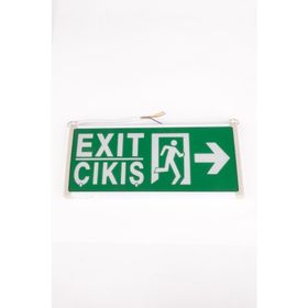 Helios Opto 3W Çıkış-Exit Led Armatür