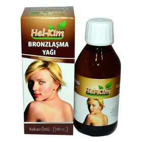 Helkim Doğal Kakao Özlü 100 cc Bronzlaşma Yağı