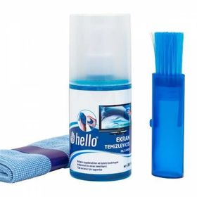 Hello HL-14408 Sprey Fiber Bez Fırça 200 ml Lcd Ekran Temizleme Seti
