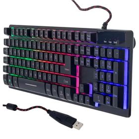 Hello HL-18744 RGB Işıklı Kablolu Oyuncu Klavyesi