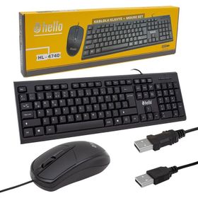 Hello HL-4740 Kablosuz Klavye-Mouse Set