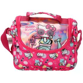 Hello Kitty 3245 Desenli Pembe Beslenme Çantası