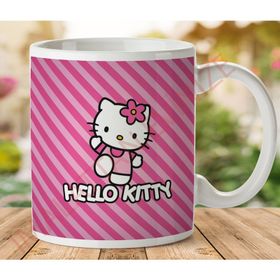 Hello Kitty Baskılı Kupa Bardak