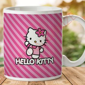 Hello Kitty Baskılı Kupa Bardak