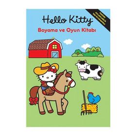 HELLO KITTY BOYAMA VE OYUN KİTABI - KOLEKTIF