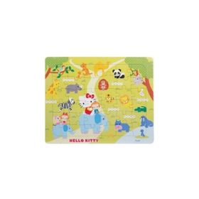 Hello Kitty Hayvanat Bahçesinde 36 Parça Puzzle