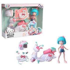 Hello Kitty HKTF3000 Manga Bebek Pretty Pink Figür Seti