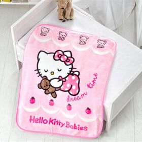 Hello Kitty Ribbon Bebek Battaniyesi