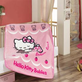 Hello Kitty Ribbon Bebek Battaniyesi