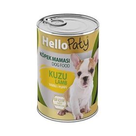 Hello Paty Kuzu Etli Konserve Yavru 12x415 gr Köpek Maması